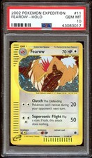 PSA 10 GEM MINT Fearow 11/165 HOLO RARE Expedition Base Set Pokemon Card on eBay