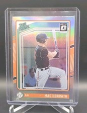 2024 Panini Donruss Baseball Optic Rated Prospects Mac Horvath #119 Holo Prizm
