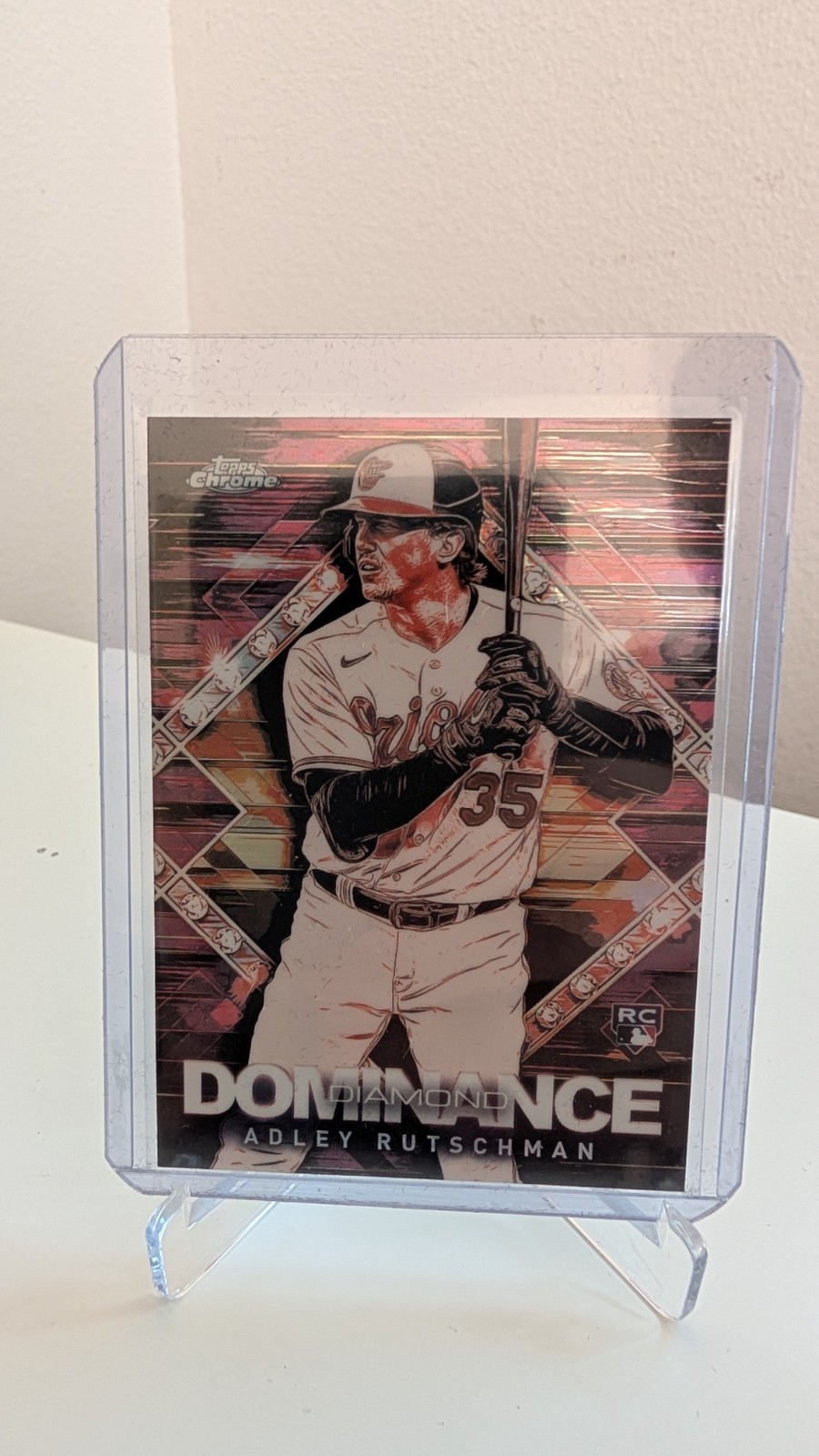 2023 Topps Chrome Update Series - Diamond Dominance Adley Rutschman #DD-3 (RC)