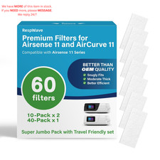60-Pack Premium CPAP Filters Compatible with Airsense 11  Aircurve 11...