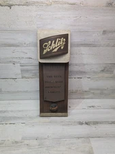 1940s Schlitz The Beer That Made Milwaukee Famous Sign Rare Advertising 