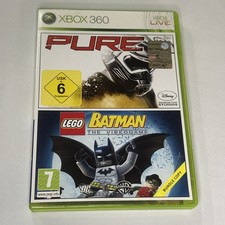 PURE + LEGO BATMAN THE VIDEOGAME XBOX 360 GIOCO VIDEOGIOCO