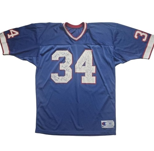 Vintage 90s Champion Buffalo Bills #34 Thurman Thomas Football Jersey