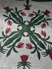 Handmade Quilt Hawian Style 100 X 97