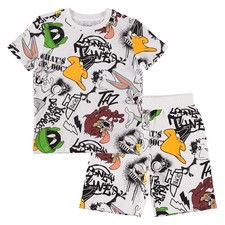 Boys Licensed Character Shirt & Shorts Set 2-Piece Set
