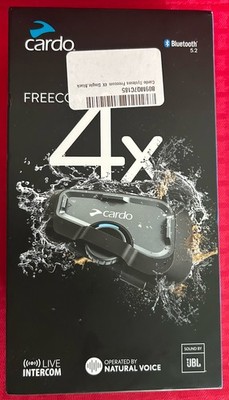 Cardo Freecom 4x Single Motorcycle Coms