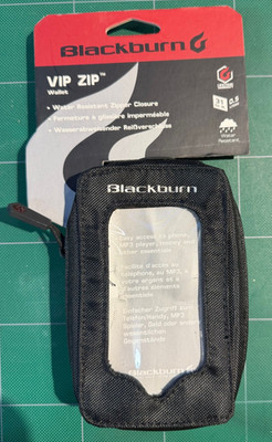Blackburn VIP ZIP Cycling Wallet Black
