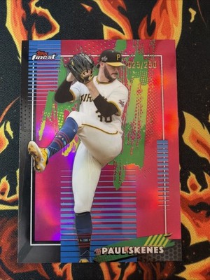 2026 PAUL SKENES TOPPS FINEST PINK /250