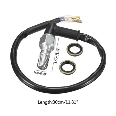 Universal Motorcycle Pressure Light Hollow Bolt Scooter-Hydraulic Brake Switch
