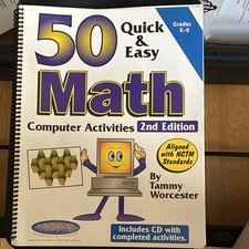 50 Quick & Easy Math Computer Activities 2nd ...
