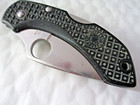 Vintage Spyderco AUS-8 Dragonfly Knife Seki Japan w/Beltclip Midlock Z0133 — photo 7