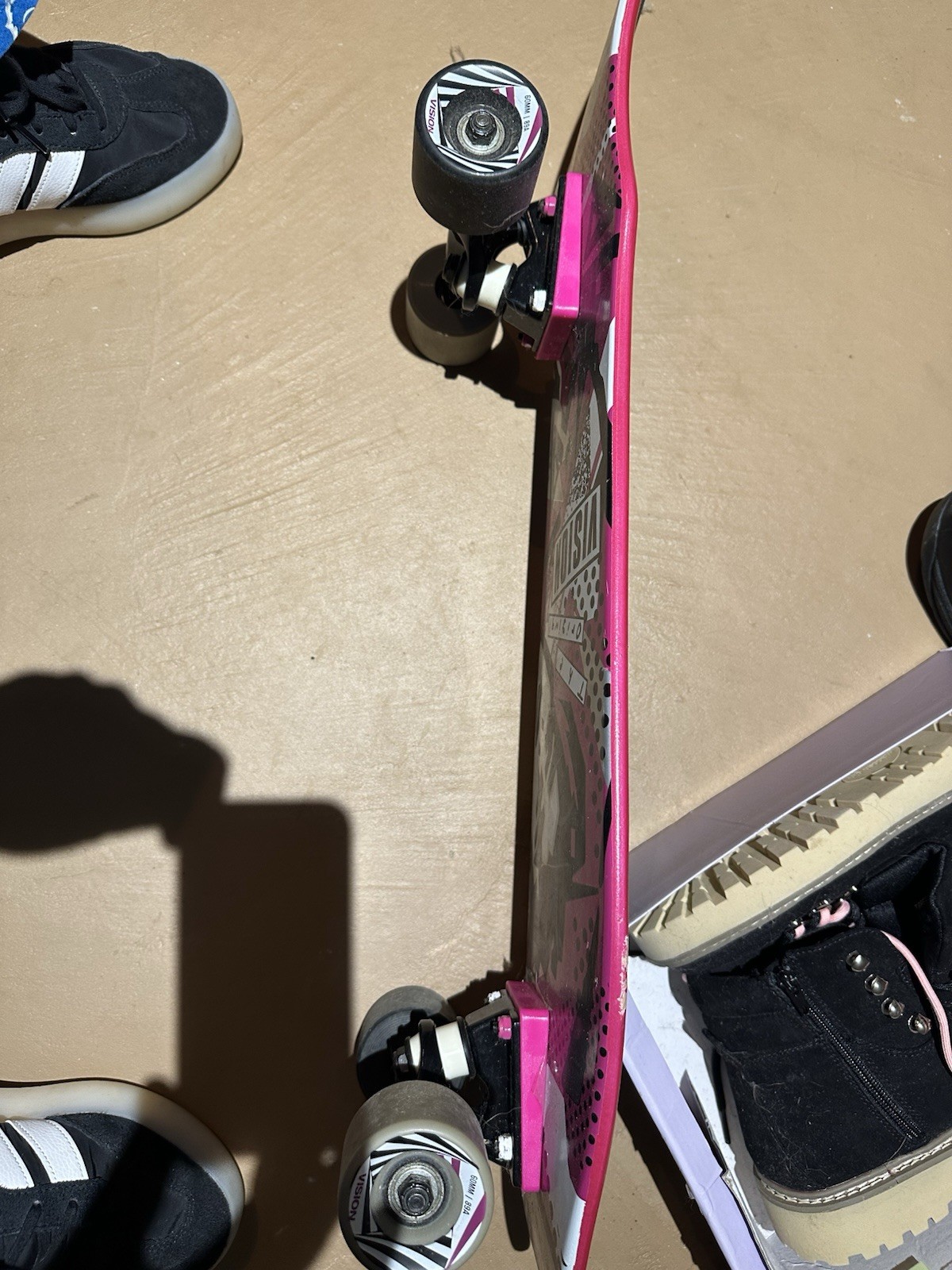 Original Vision Skateboard 8” wide x 31" Complete Skateboard