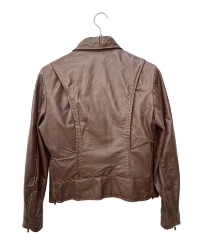 Brooks Leather Jacket Men's Size 36 Brown image 2