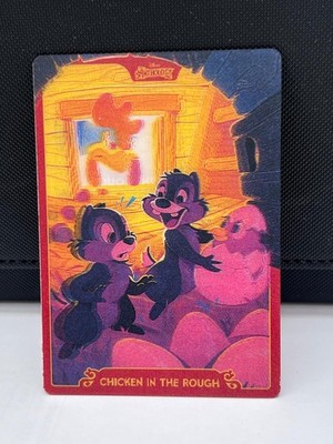 Chicken in the Rough #L-8 Lenticular Card 3D Disney Anthology