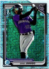 2024 Bowman Chrome #BCP-200 Eriel Dihigo Prospects Mojo Refractors