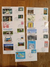 Nouvelle-Calédonie FDC 13 Enveloppe 1er Jour Année 1986 + Poste Aérienne 