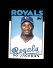 1986 Topps Traded #50T Bo Jackson RC ROOKIE Royals *3756