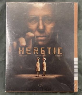 HERETIC (Blu-Ray, 2024) A24 Limited Edition In Slipcase BRAND NEW SEALED