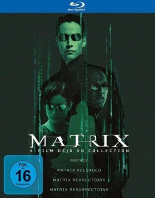Matrix 4-Film Déjà Vu Collection - BR Keanu Reeves