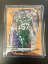 2024 Panini Prizm - C.J. Mosley #227 Orange Prizm