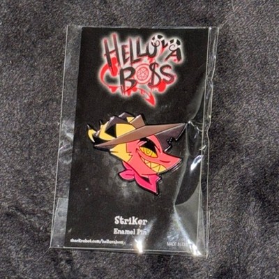 New Shark Robot Helluva Boss  Striker  Enamel Pin