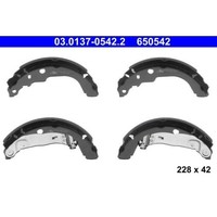 1X Bremsbackensatz ATE 03.0137-0542.2 Passend FüR CitroËN Peugeot