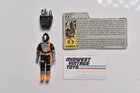 Vintage GI Joe -1986 COBRA BATS BAT w/ Filecard - 100% Complete - Hasbro