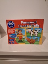 Orchard Toys Farmyard Heads and Tails Game Memory & Matching Pairs Card Game