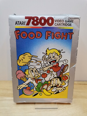 Atari 7800 Spiel - Food Fight (mit OVP)