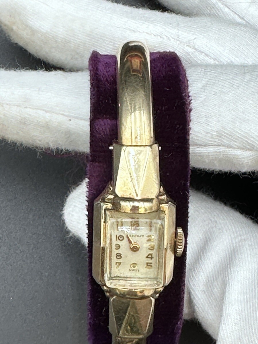Lot 5 Vintage Watches Bulova Benrus, Elgin. Gold Filled | eBay display picture 1