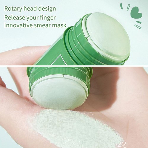 Green Tea Mask Facial Cleansing Oil Acne Blackhead Clean Hot Control Deep G5U4 - Foto 10 di 12