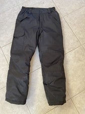 U.s. polo assocation snow pants boys Medium 10/12 Black