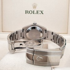 Rolex Datejust Midsize 31mm Silver Roman Steel Oyster Watch 178240 with Box 6