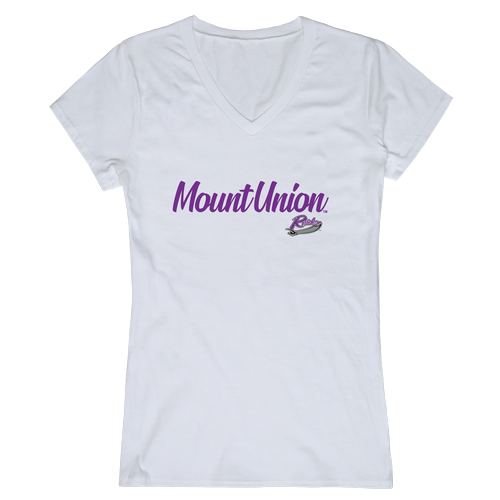 Mount Union Raiders UMU NCAA Script Tee Womens T-Shirt