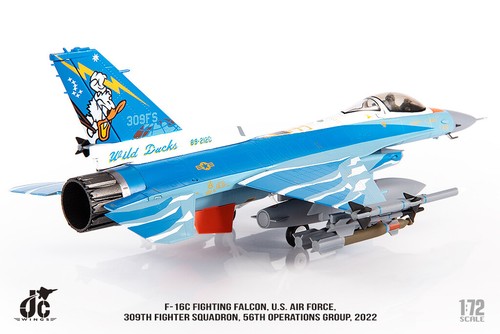 1:72 JC Wings Lockheed F-16C Fighting Falcon USAF Luke AFB Fighter Diecast Model - Picture 5 of 17