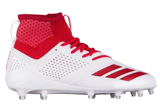 Adidas adiZero 5-Star 7.0 SK sz 13 White Red DA9562 Molded Football Cleat | eBay