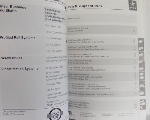 Mannesmann Rexroth Deutsche Star Linear Brushings shafts product catalogue PB - Picture 3 of 5