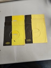 45 RPM 7" RECORD SLEEVES CO. SLEEVE 6 PACK SEE PHOTOS - Epic SLV120