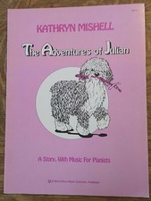 1994 The Adventures of Julian Cute Puppy Piano Story Book for Pianist