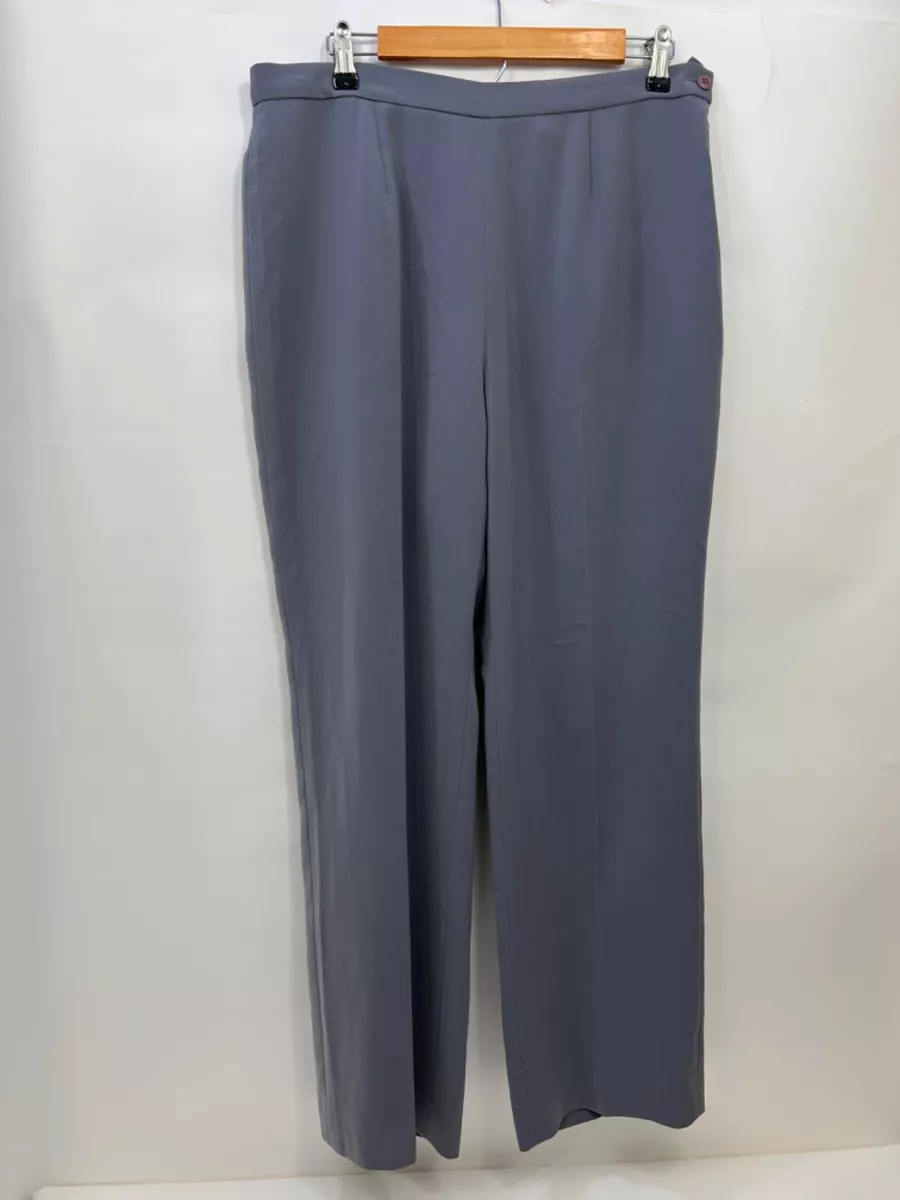 Kasper Separates Slate Gray Dress Pants w/Lining, Womens Size 14P NWT Org  $89