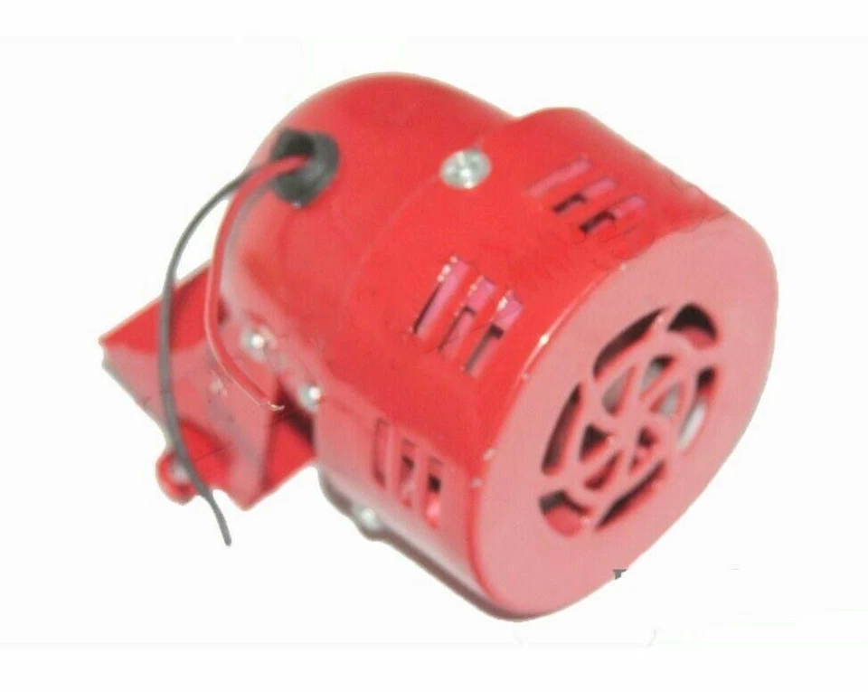12v Klaxon Rouge Volant D Air Raid Très Fort Pour Alarme De Voiture Aftermarket - Photo 1/4