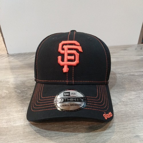 New Era San Francisco Giants Neo 39THIRTY Cap/Hat Stretch Fit Flex Mesh Small/Md