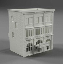 1/160TH N SCALE 3D PRINTED BUILDING KIT FLANAGAN'S SPORTS CAFE