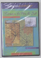 Quilting Arts WORKSHOP Drawn to Pen & Ink CATHERINE NICHOLS (DVD, 2009) NEW