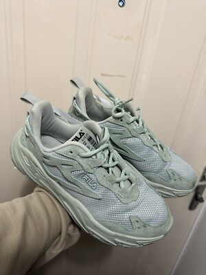 Fila Ray Tracer Evo Women's Size Shoes In Light Green UK