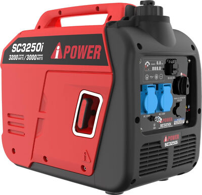 A-iPower 3.2kW Petrol Inverter Generator Quite Portable Suitcase 