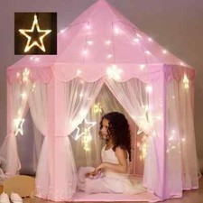Tenda Gioco Bambini Interno Giocattolo Giardino Casetta Gioco Grande Castello Principessa