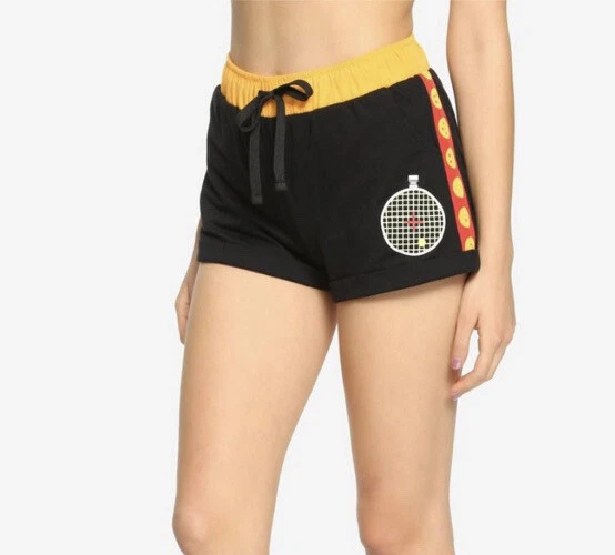 Pantalones Cortos Dragon Ball Z Dragon Radar Niñas Talla Negro Puño Suave Foto 4 de 4