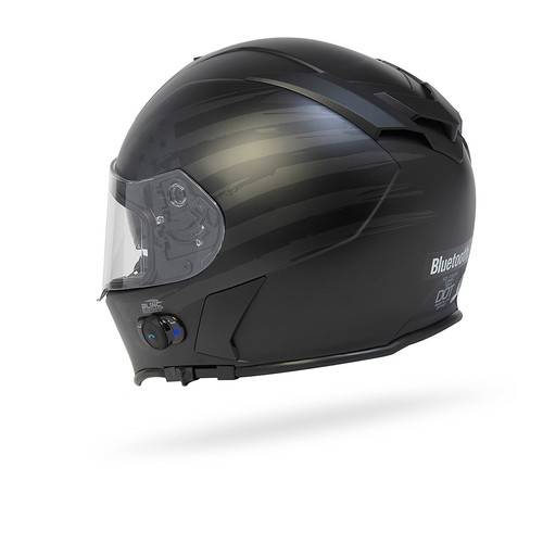 TORC T14B Mako Bluetooth Full Face Motorcycle Dual Visor Helmet - DOT ECE NEW - Picture 16 of 68
