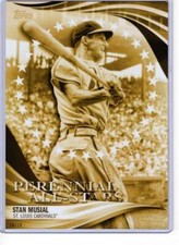 Stan Musial 2019 Topps Update Perennial All-Stars 5x7 Gold #PAS-12 /10 Cardinals